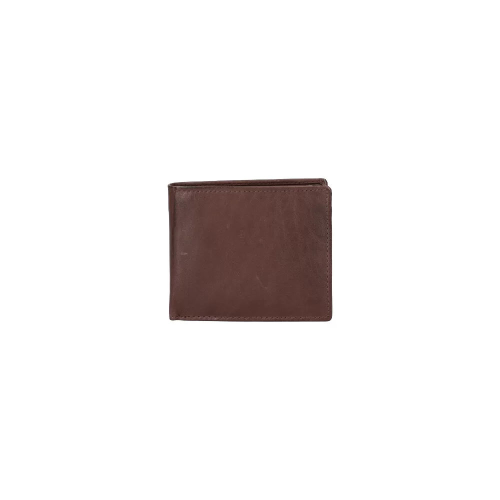 Leather wallet man 161741 - D BROWN - ModaServerPro